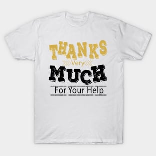 Thank You Positive Words Art T-Shirt